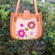 Load image into Gallery viewer, Embroidered Leather Shoulder Bag