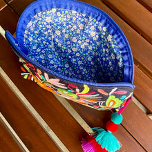 Load image into Gallery viewer, Otomi Denim Cosmetic Bag