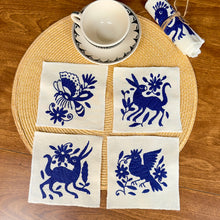Load image into Gallery viewer, Otomi Art - Coasters-blue
