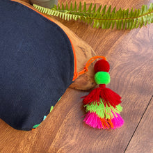 Load image into Gallery viewer, Otomi Denim Cosmetic Bag