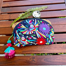 Load image into Gallery viewer, Otomi Denim Cosmetic Bag