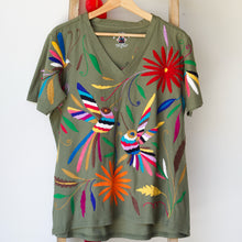 Load image into Gallery viewer, Otomí Embroidered Tee-XL