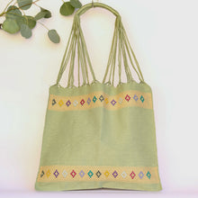 Load image into Gallery viewer, Handwoven cotton tote