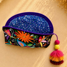 Load image into Gallery viewer, Otomi Denim Cosmetic Bag