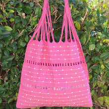 Load image into Gallery viewer, Handwoven Knotted Tote