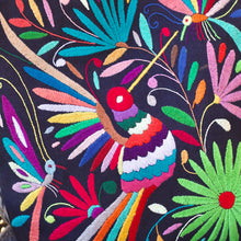 Load image into Gallery viewer, Otomí Embroidered Denim Tote