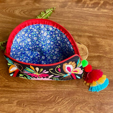 Load image into Gallery viewer, Otomi Denim Cosmetic Bag