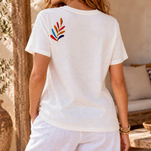Load image into Gallery viewer, Otomí Embroidered Tee-M/L