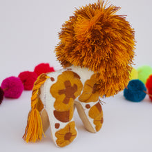 Load image into Gallery viewer, Handmade Felt Lion Doll