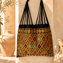 Load image into Gallery viewer, Handwoven Mayan Tote Bag