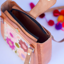 Load image into Gallery viewer, Embroidered Leather Shoulder Bag