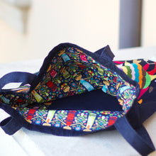 Load image into Gallery viewer, Otomí Embroidered Denim Tote