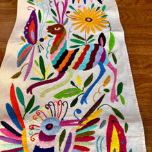 Load image into Gallery viewer, Hand-Embroidered Otomí Table Runner