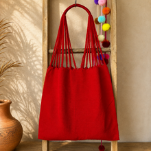 Load image into Gallery viewer, Handwoven Mayan Tote Bag