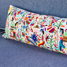 Load image into Gallery viewer, Otomi Tenango Lumbar Cushion Cover