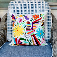 Load image into Gallery viewer, Otomi Embroidered Pillow Cover