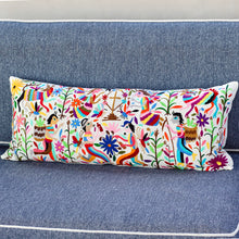 Load image into Gallery viewer, Otomi Tenango Lumbar Cushion Cover