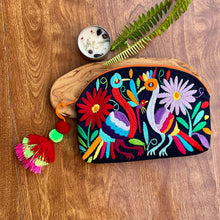 Load image into Gallery viewer, Otomi Denim Cosmetic Bag