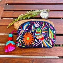 Load image into Gallery viewer, Otomi Denim Cosmetic Bag