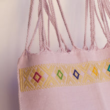 Load image into Gallery viewer, Handwoven cotton tote