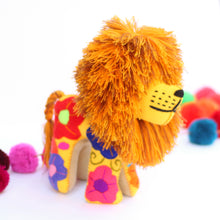 Load image into Gallery viewer, Handmade Felt Lion Doll