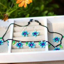 Load image into Gallery viewer, Flower Necklace set