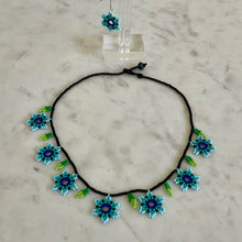Load image into Gallery viewer, Flower Necklace set