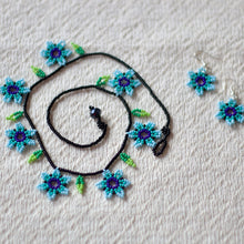 Load image into Gallery viewer, Flower Necklace set
