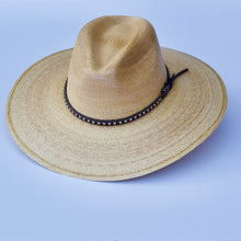 Load image into Gallery viewer, Palm Leaf Straw Indiana Hat
