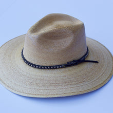 Load image into Gallery viewer, Palm Leaf Straw Indiana Hat