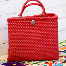 Load image into Gallery viewer, Handwoven Elda Tote Bag-Red
