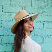 Load image into Gallery viewer, Palm Leaf Straw Indiana Hat