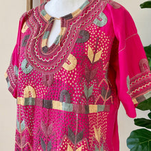 Load image into Gallery viewer, Chiapas Milpa embroidered Huipil-Top