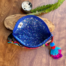 Load image into Gallery viewer, Otomi Denim Cosmetic Bag
