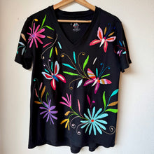 Load image into Gallery viewer, Otomí Embroidered Tee-M
