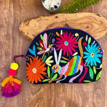 Load image into Gallery viewer, Otomi Denim Cosmetic Bag
