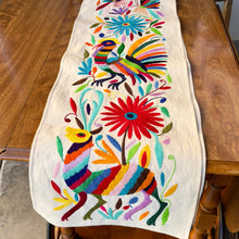 Load image into Gallery viewer, Hand-Embroidered Otomí Table Runner
