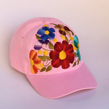 Load image into Gallery viewer, Hand Embroidered Floral Cap
