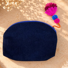 Load image into Gallery viewer, Otomi Denim Cosmetic Bag
