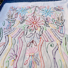 Load image into Gallery viewer, Otomi Embroidered Pillow Cover
