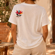 Load image into Gallery viewer, Otomí Embroidered Tee-XL
