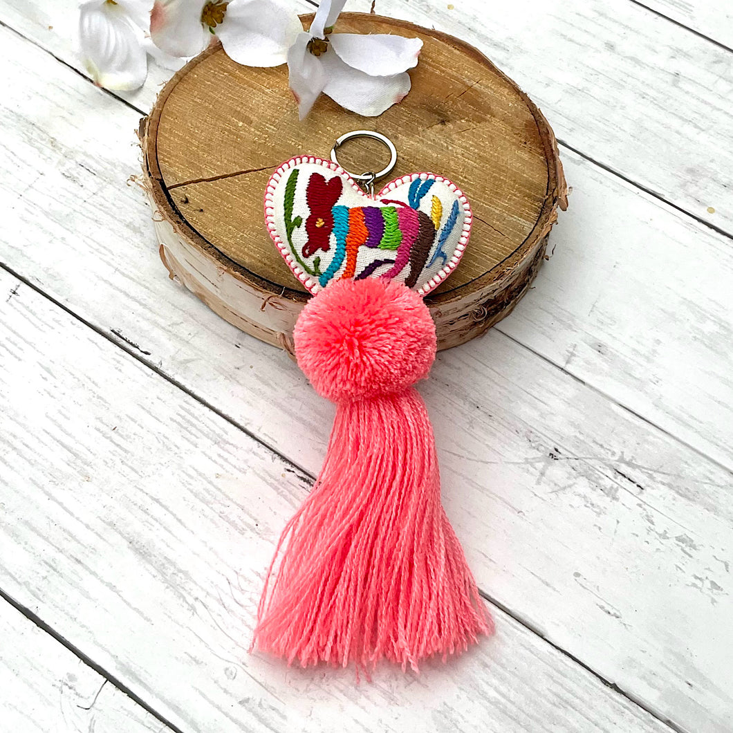 Otomi keychain-Tassel