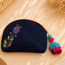 Load image into Gallery viewer, Otomi Denim Cosmetic Bag

