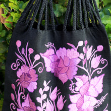 Load image into Gallery viewer, Handwoven Cotton Flower Tote
