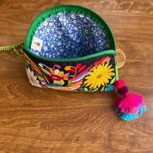 Load image into Gallery viewer, Otomi Denim Cosmetic Bag
