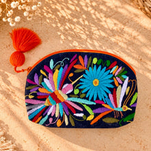 Load image into Gallery viewer, Otomi Denim Cosmetic Bag
