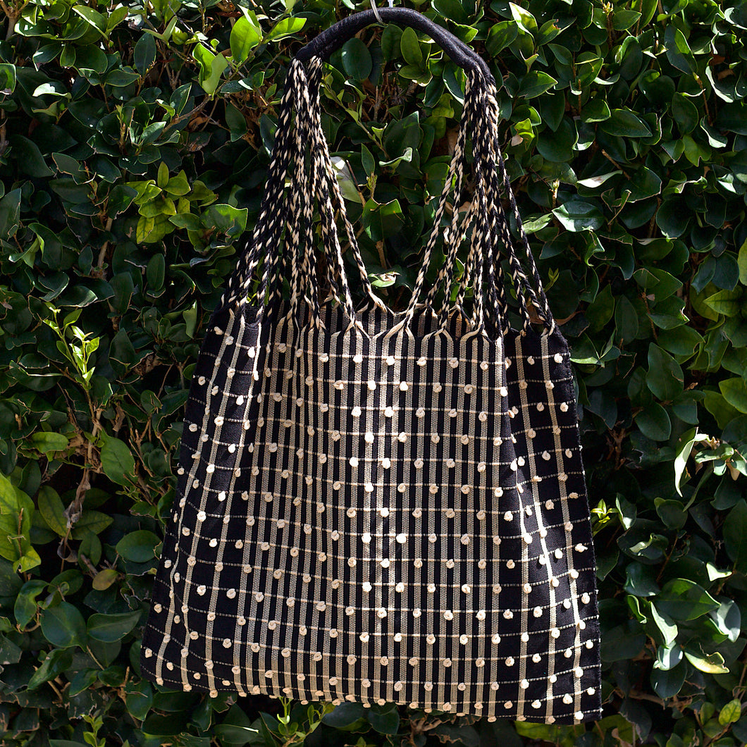 Handwoven Knotted Tote