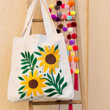 Load image into Gallery viewer, Otomi Embroidered Girasol Tote/Bag
