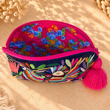 Load image into Gallery viewer, Otomi Denim Cosmetic Bag
