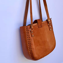 Load image into Gallery viewer, Embroidered Leather Shoulder Bag
